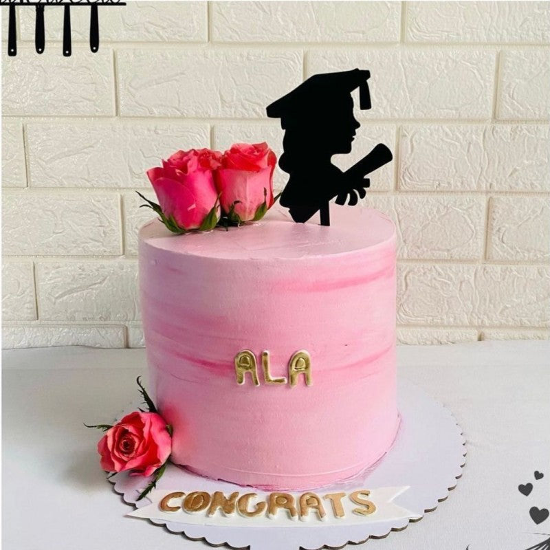 2026 Commemorative Graduation Toppers | Exclusive Year-Themed Cake Inserts for Class of 2026, Collectible Graduation Party Decor, Limited Edition Celebration Accessories