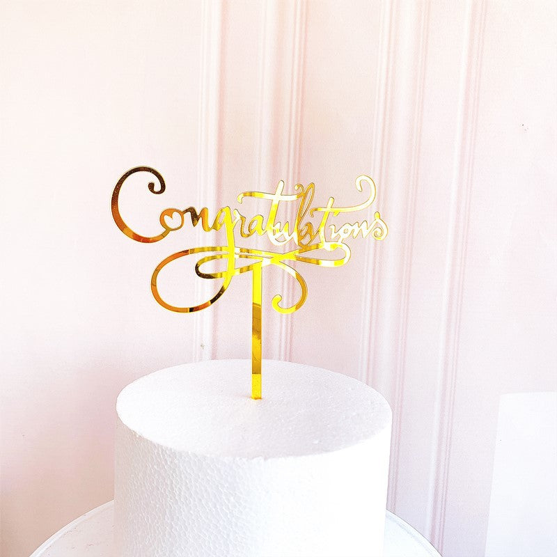 Photogenic Graduation Cake Topper | High-Definition Paper Insert for Cakes & Photo Studios, Matte Finish Cardstock Decor for Professional Party Photography, Celebration Sign with Seamless Background