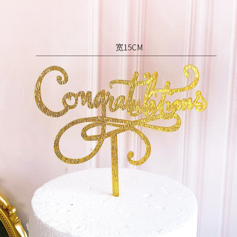 Photogenic Graduation Cake Topper | High-Definition Paper Insert for Cakes & Photo Studios, Matte Finish Cardstock Decor for Professional Party Photography, Celebration Sign with Seamless Background