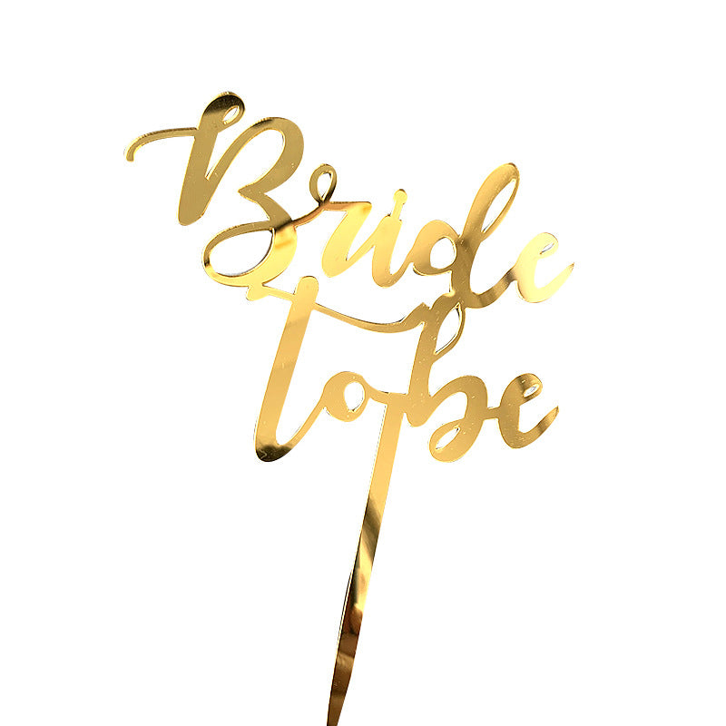 Cake Topper, Bride to Be, Cake, Muffin, Cake, Bride Decoration, 3 Colours, Rose, Gold, Silver, Cupcake Topper, JGA, Hen Party Decoration, Wedding, Wedding Cake, Party Decoration