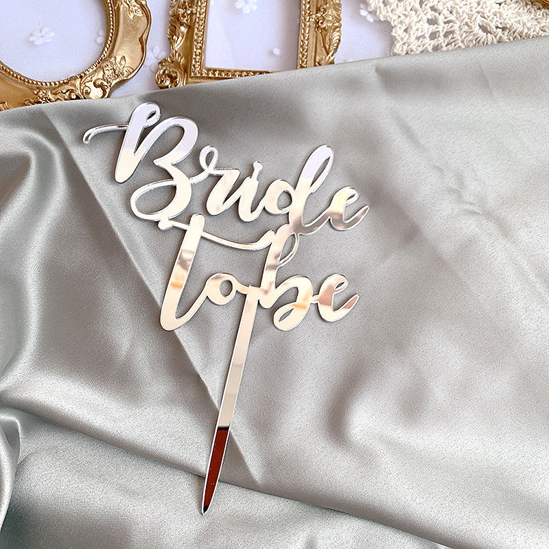 Cake Topper, Bride to Be, Cake, Muffin, Cake, Bride Decoration, 3 Colours, Rose, Gold, Silver, Cupcake Topper, JGA, Hen Party Decoration, Wedding, Wedding Cake, Party Decoration