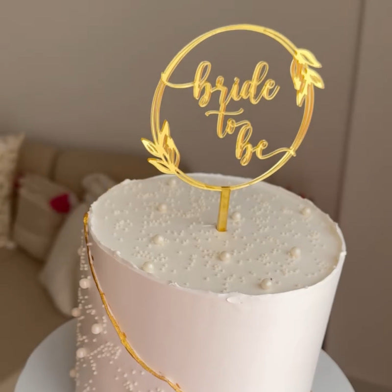 Cake Topper, Bride to Be, Cake, Muffin, Cake, Bride Decoration, 3 Colours, Rose, Gold, Silver, Cupcake Topper, JGA, Hen Party Decoration, Wedding, Wedding Cake, Party Decoration
