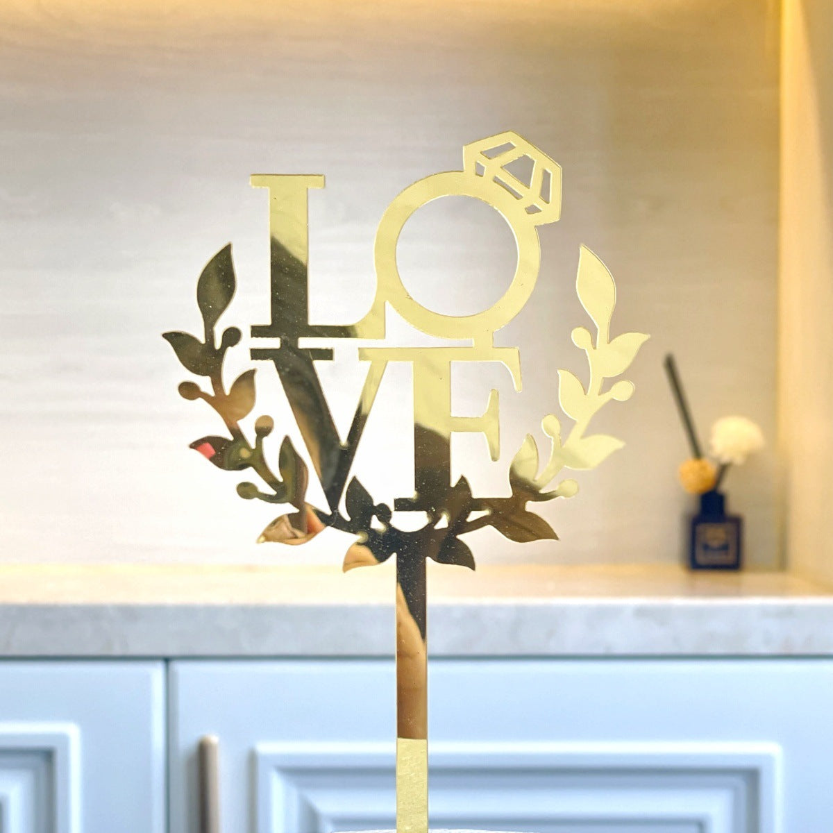 28 pcs It Was Always You Cake Topper for Wedding Bride And Groom Personalized Cake Toppers Mr & Mrs Wedding Cake Toppers Personalized Initials Wedding Cake Topper with Date Wood Brown Cake Topper