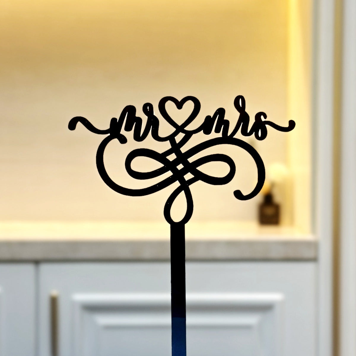 28 pcs It Was Always You Cake Topper for Wedding Bride And Groom Personalized Cake Toppers Mr & Mrs Wedding Cake Toppers Personalized Initials Wedding Cake Topper with Date Wood Brown Cake Topper