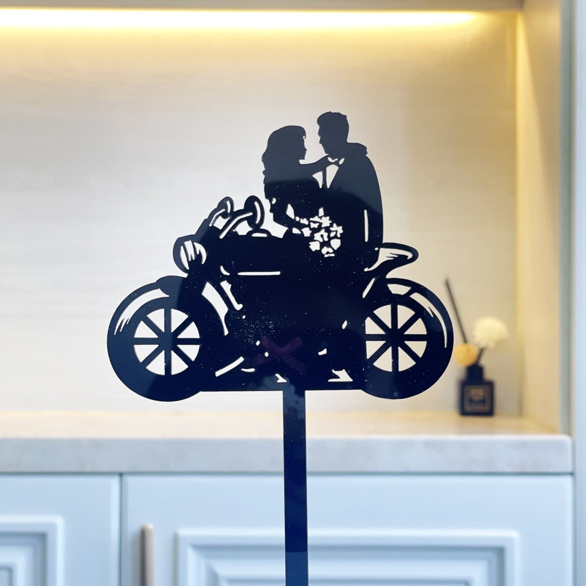 28 pcs It Was Always You Cake Topper for Wedding Bride And Groom Personalized Cake Toppers Mr & Mrs Wedding Cake Toppers Personalized Initials Wedding Cake Topper with Date Wood Brown Cake Topper