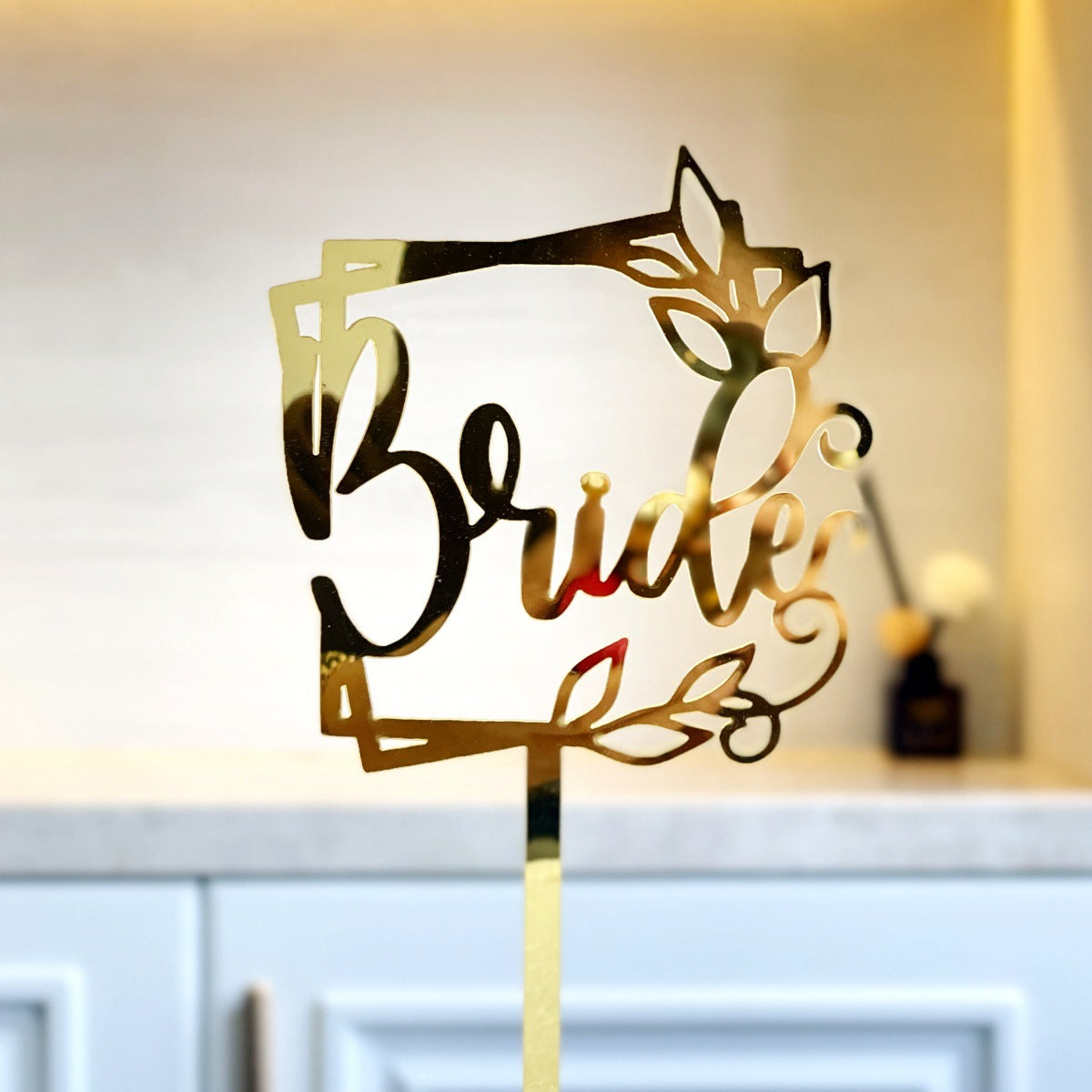 28 pcs It Was Always You Cake Topper for Wedding Bride And Groom Personalized Cake Toppers Mr & Mrs Wedding Cake Toppers Personalized Initials Wedding Cake Topper with Date Wood Brown Cake Topper