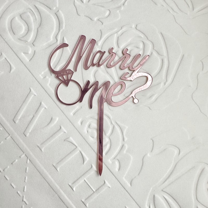 3pcs Get Married New Wedding Cake Topper Acrylic Wedding Engagement Cake Topper Wedding & Engagement Party Baking Cake Decoration