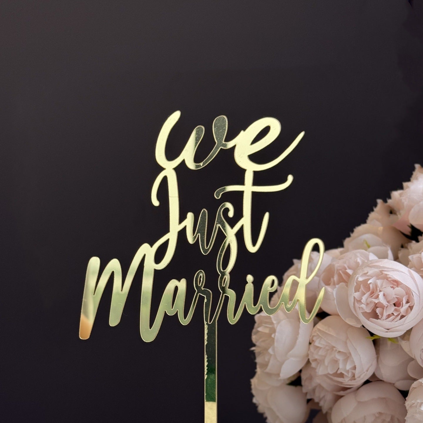 Basic Birthday Cake Topper | Simple Gold/Silver Acrylic Number or Word Toppers, Dishwasher Safe & Reusable, No-Fuss Birthday Party Essentials