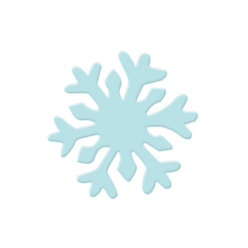 Frozen Wonderland Cake Decor | 50-Pack Mixed Color Edible Snowflakes for Themed Parties, Movie-Inspired Winter Dessert Toppers, Enchanted Ice Palace Decorating Kit