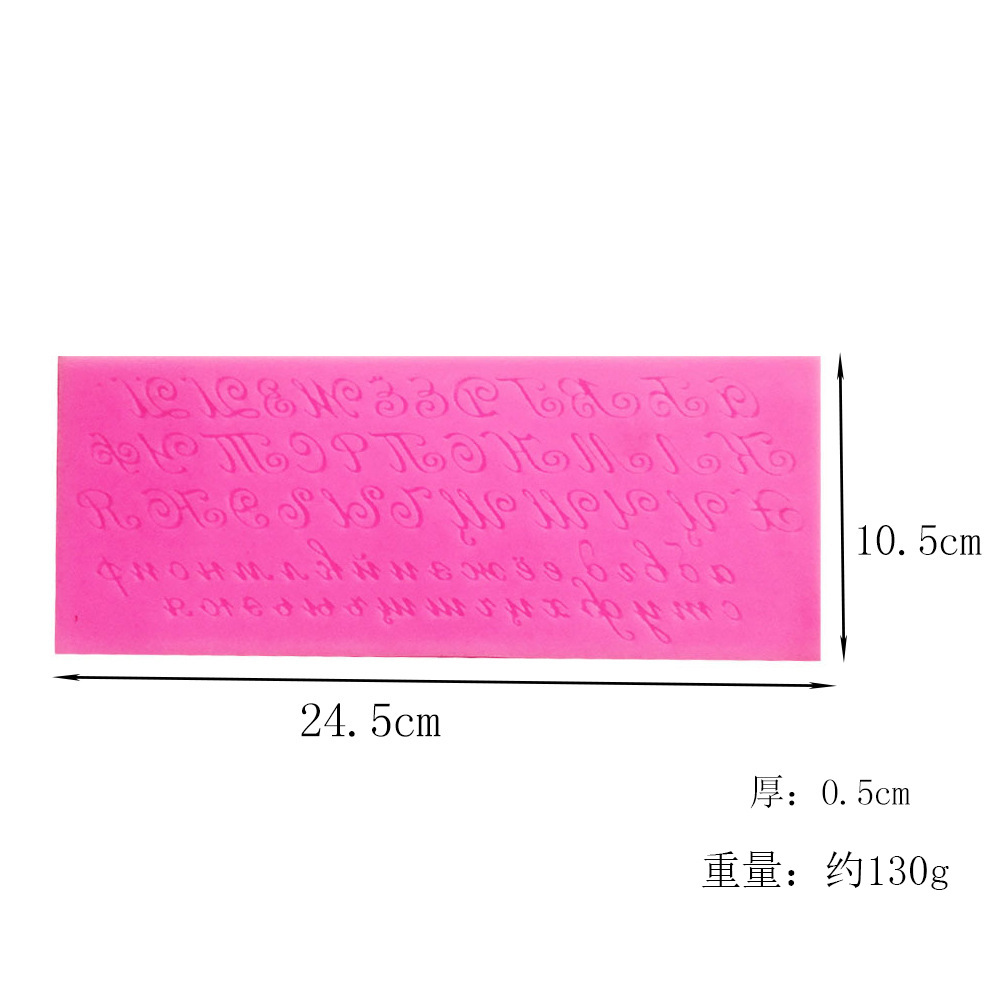 Lace Silicone Fondant Mold, Wedding Cake Border Decorating Tool, Hollow Pattern Chocolate Lace Mat for Dessert Edging