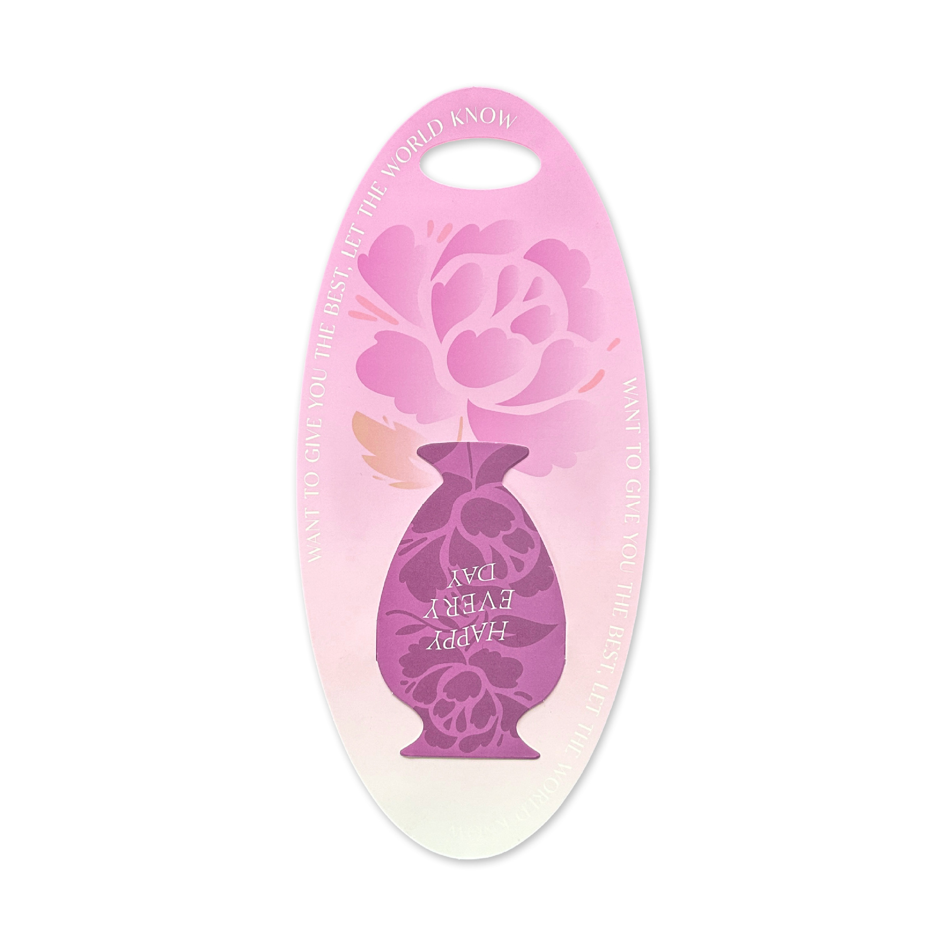 Oval Floral Gift Card Holders – Elegant Flower Bouquet Sleeves for Wedding, Anniversary, Birthday Party Decor, Flower Arranging, Card Display & Creative Packaging