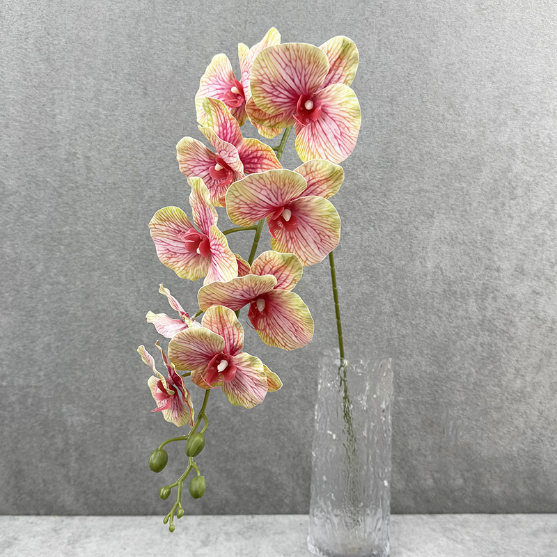 Simulation Film Phalaenopsis Orchid Artificial Flowers Hair Accessories DIY Wedding Decoration