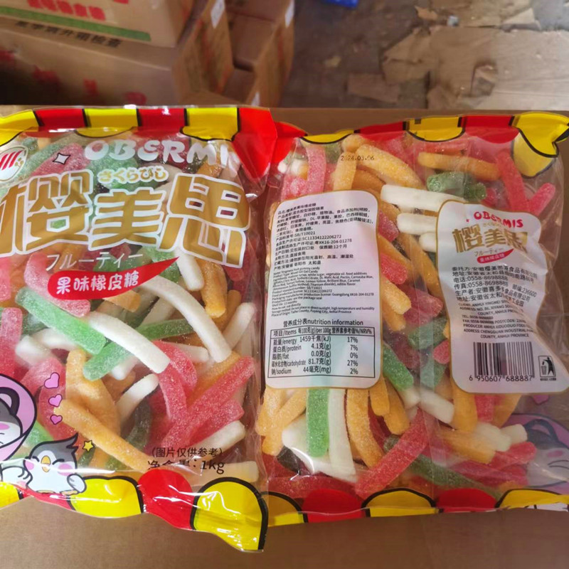Assorted Gummy Candy Bulk Pack, 2 lbs Mixed Fruit & Novelty Shapes (Panda, Dolphin, Cola Bottle, Star) Chewy QQ Gummies
