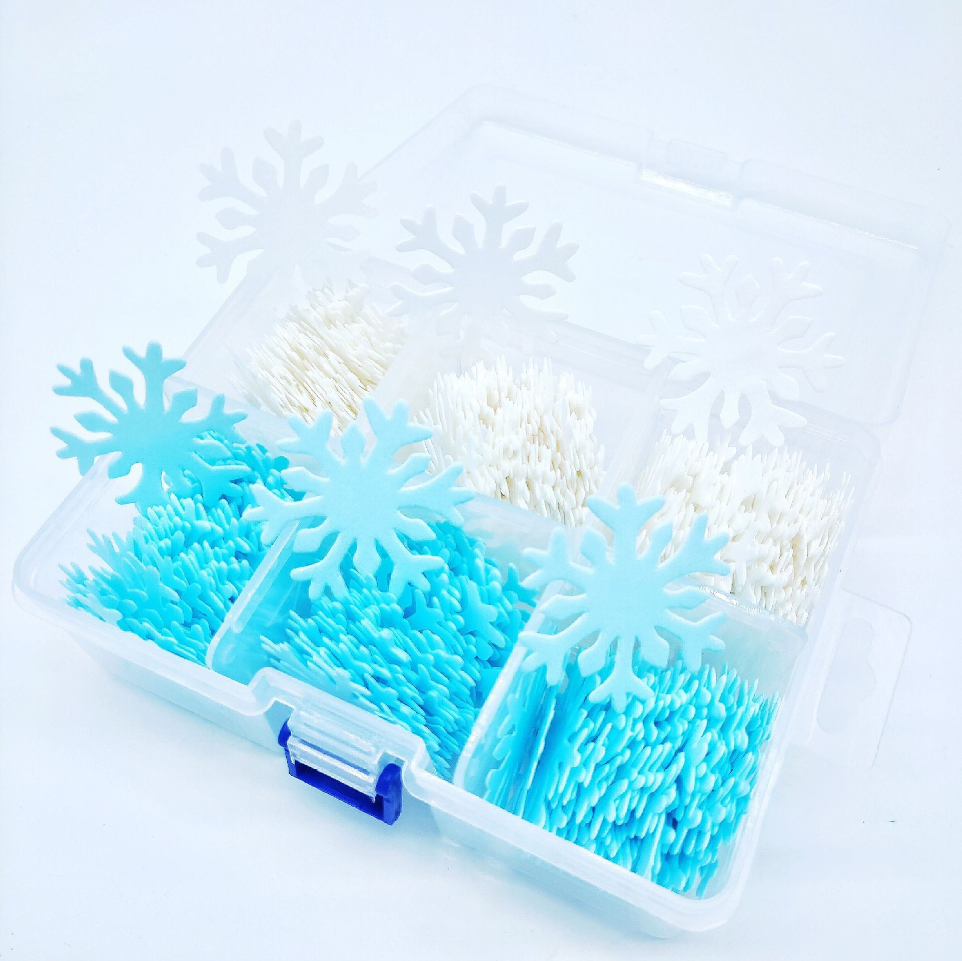 Professional Grade Edible Snowflake Set | Pre-Cut Wafer Paper Decor for Cakes & Pastries | Dissolvable Rice Paper Toppers for Bakers & Home Bakers