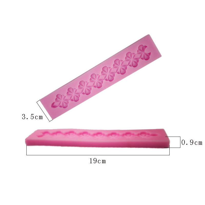 Vintage Brick Wall & Textured Fondant Molds, Silicone Molds for Cake Side Decorating with Antique Stone, Bead & Lace Patterns