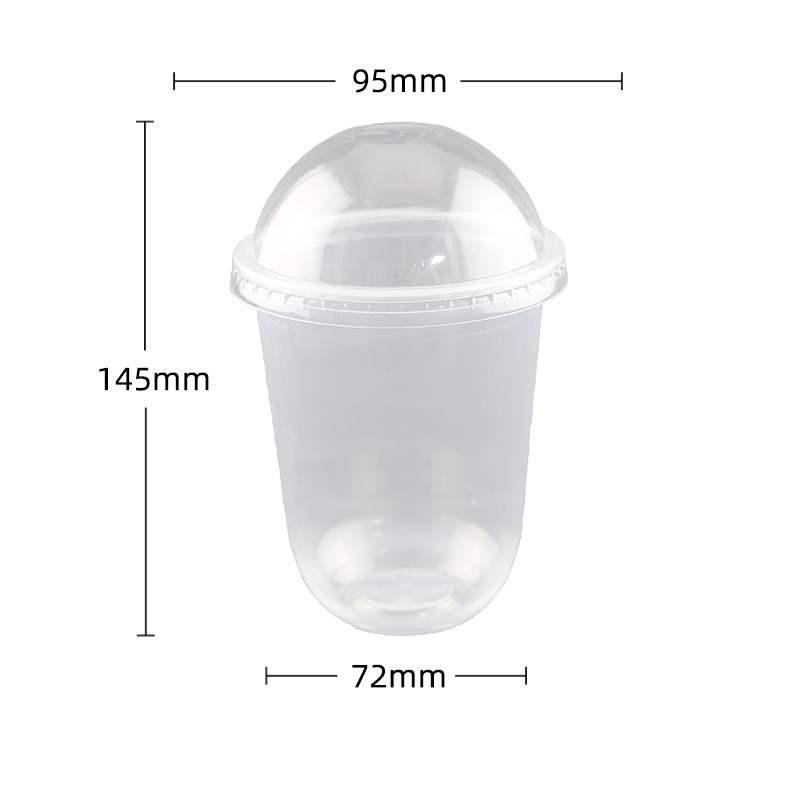 Popular Dessert Cups | U-Shaped Mille Crepe Cake & Fat Cups | Parfait, Ice Cream Sundae, Tiramisu, Mousse Cups for Baking