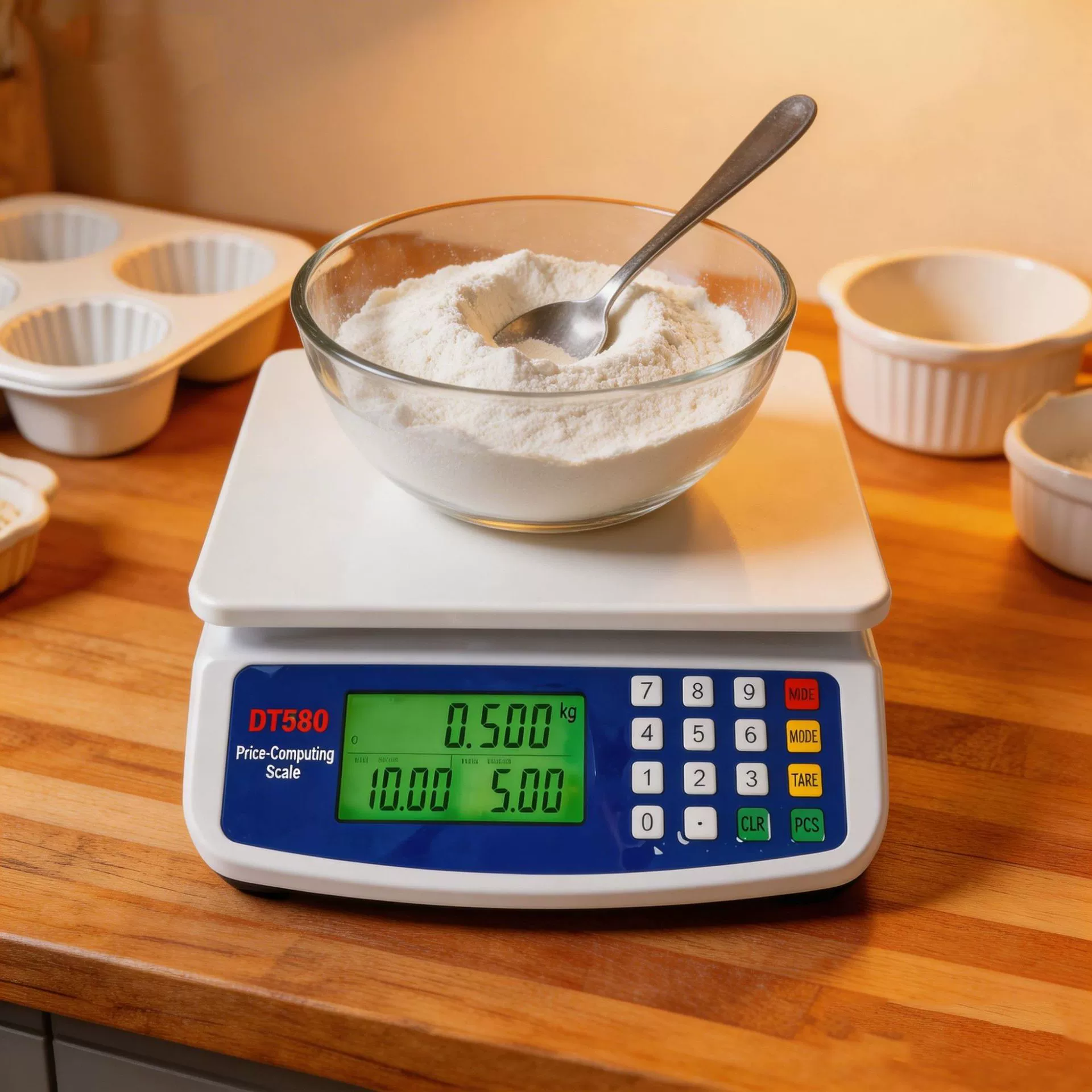 DT580 Price Computing Scale, 30kg/40kg 1g High Precision Digital Weighing Scale
