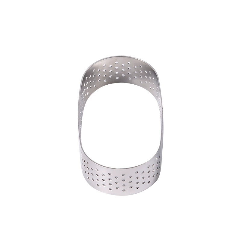 Perforated Stainless Steel Mousse Ring, Round Square Cake Baking Mold Multiple Sizes