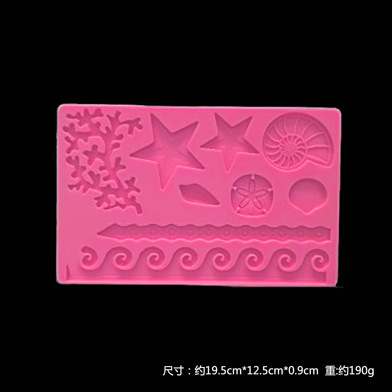 Large Wood Bark Texture Silicone Mat, Fondant Impression Mold for Cake Sides, Chocolate & Clay Decorating