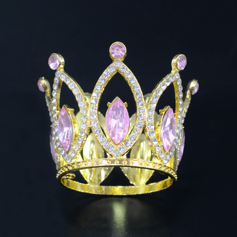 Fresh Flower Crown for Birthday Cake Decoration - Also Kids' Event Party Catwalk Headwear