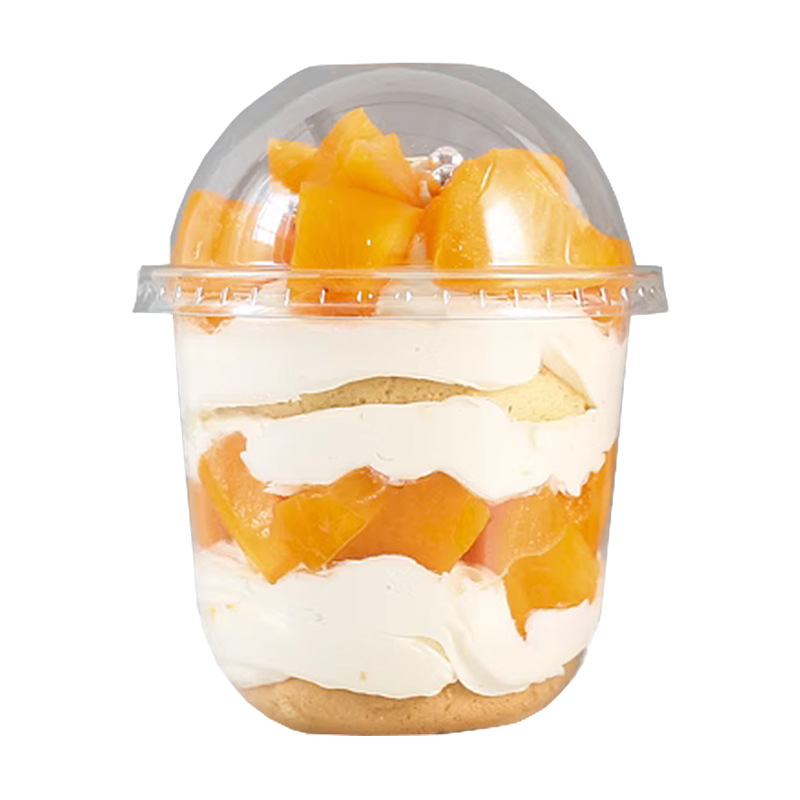 Popular Dessert Cups | U-Shaped Mille Crepe Cake & Fat Cups | Parfait, Ice Cream Sundae, Tiramisu, Mousse Cups for Baking