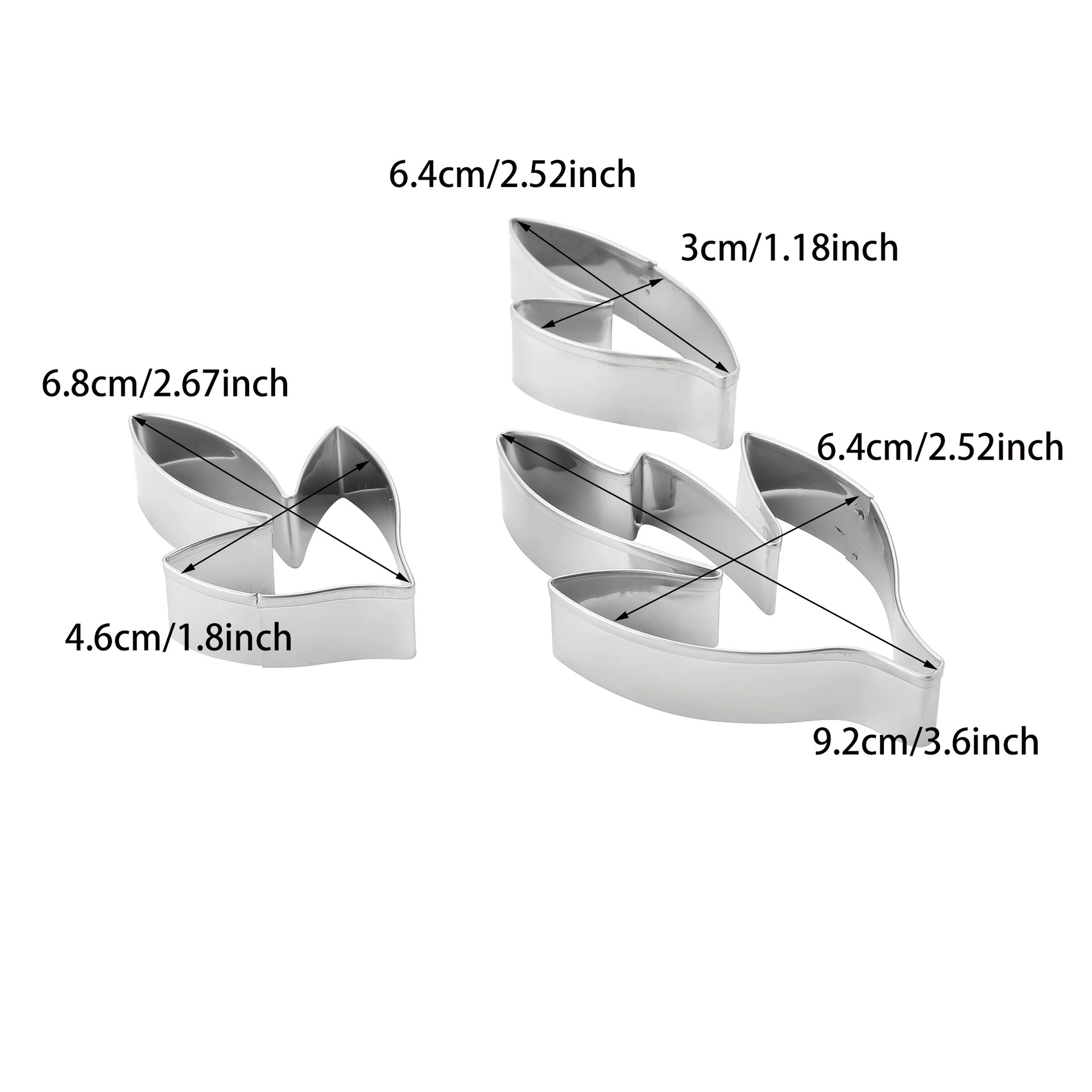 Professional Peony Cutter & Veiner Set | Stainless Steel Cookie Cutter with Silicone Veining Mold | Fondant Gumpaste Flower Making Tool