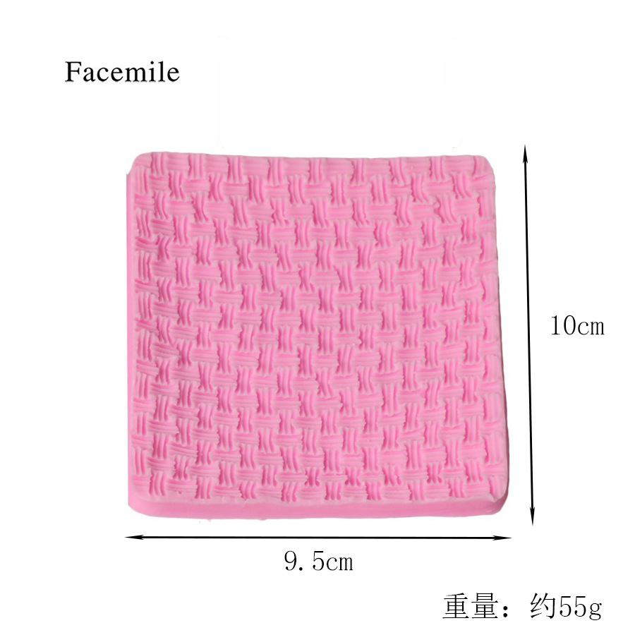 Lace Silicone Fondant Mold, Wedding Cake Border Decorating Tool, Hollow Pattern Chocolate Lace Mat for Dessert Edging