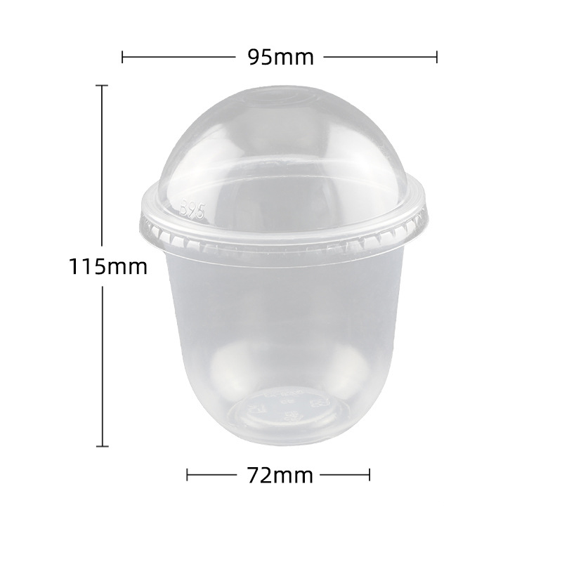 Popular Dessert Cups | U-Shaped Mille Crepe Cake & Fat Cups | Parfait, Ice Cream Sundae, Tiramisu, Mousse Cups for Baking