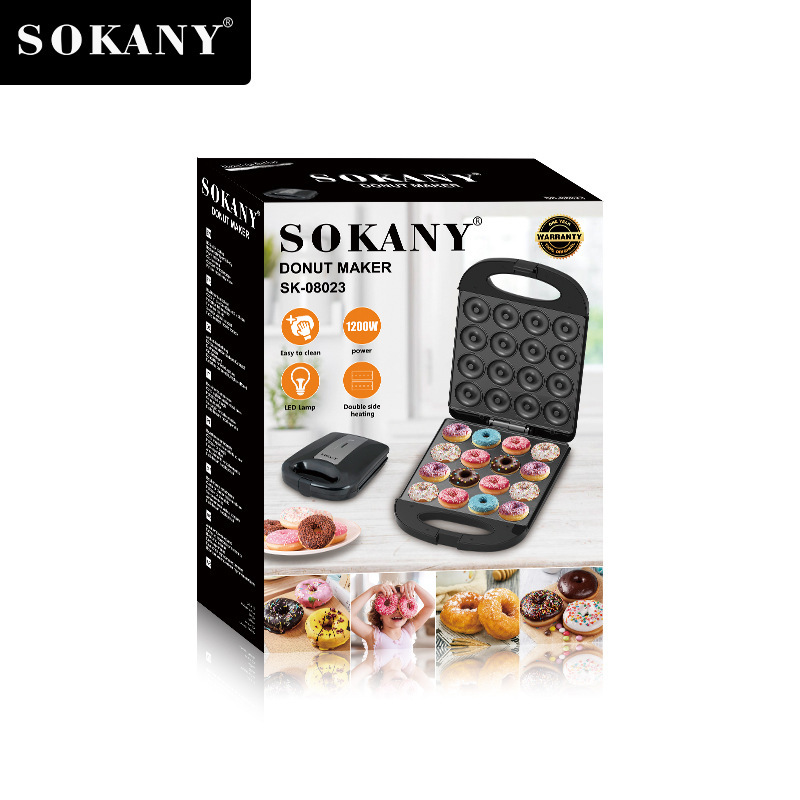 16 Hole Donut Maker Machine Doughnut Machine Baking Machine for Home Use Factory Wholesale