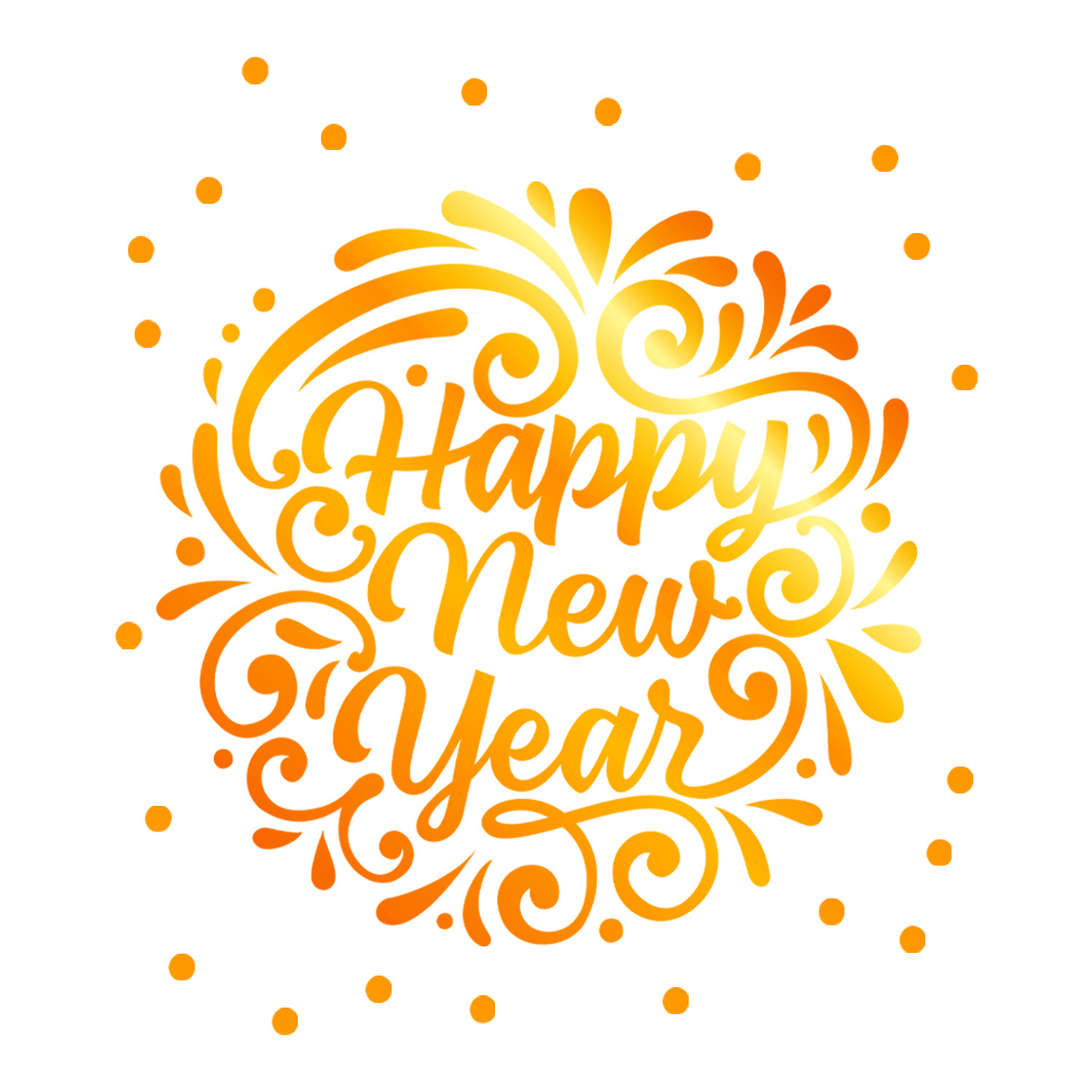 Quick-Stick New Year Decor Kit | NYE Party Background Wall Stickers | Includes Greetings, Streamers & Balloons | All-in-One Setup