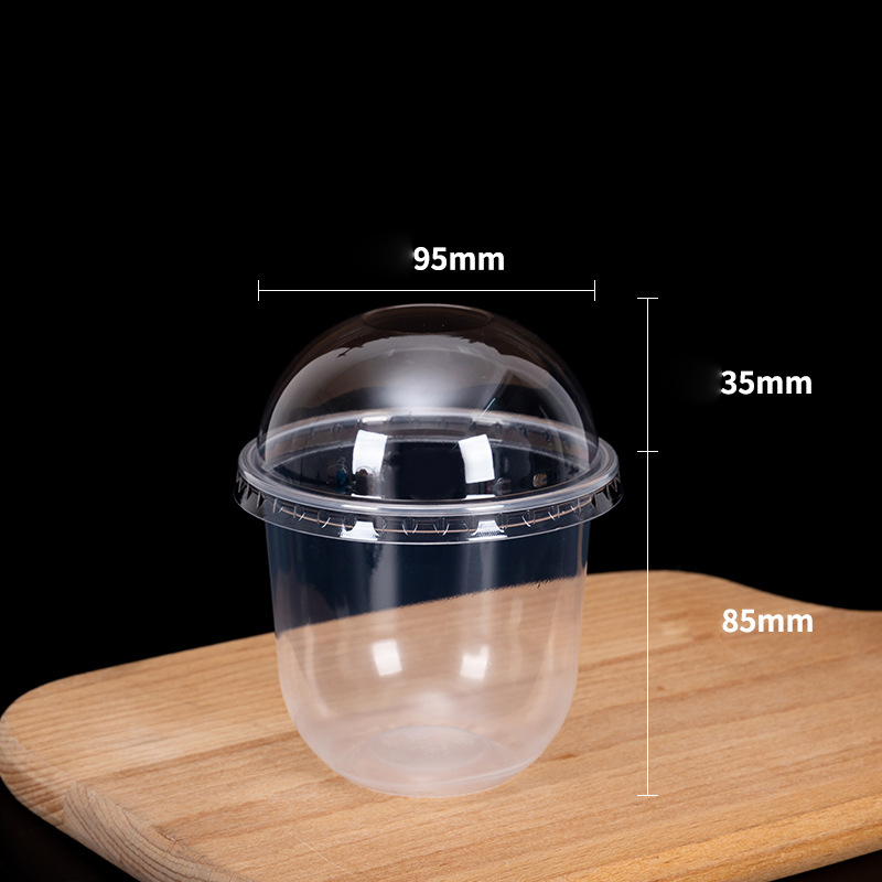 Popular Dessert Cups | U-Shaped Mille Crepe Cake & Fat Cups | Parfait, Ice Cream Sundae, Tiramisu, Mousse Cups for Baking