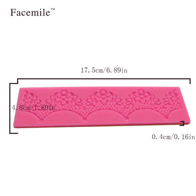 Large Wood Bark Texture Silicone Mat, Fondant Impression Mold for Cake Sides, Chocolate & Clay Decorating