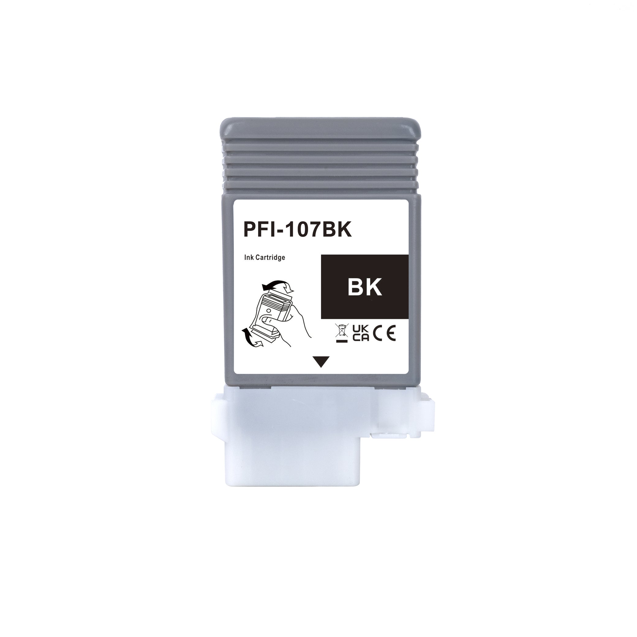 PFI-107 Ink Tank Replacement for Canon PFI107 PFI107MBK PFI107BK PFI107C PFI107M PFI107Y for image PROGRAF IPF670 IPF680 IPF685 IPF780 IPF785 Printer (5 Pack)