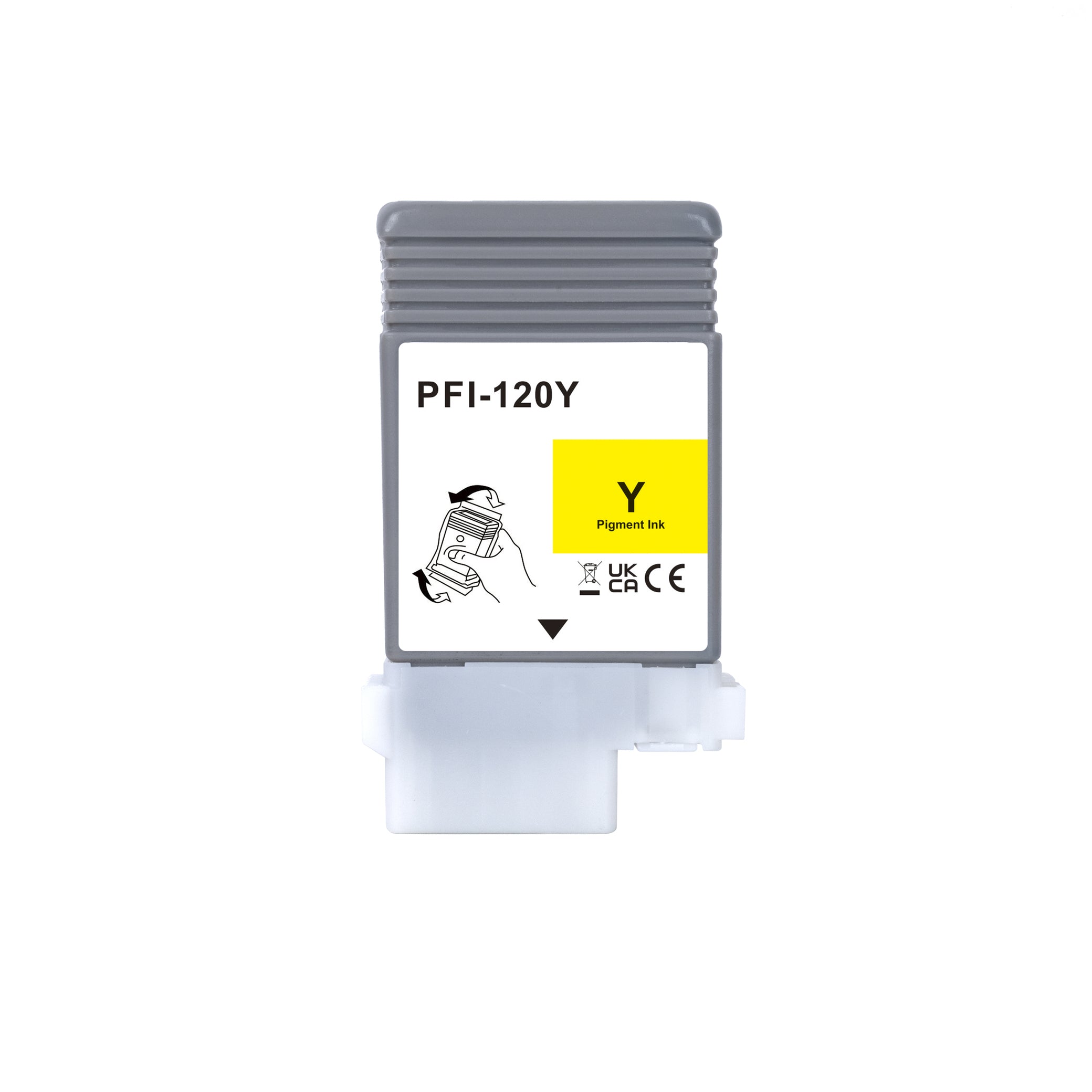 Compatible Ink Cartridges Replacement for Canon PFI120 to use with Canon imagePROGRAF iPF TM-200 TM-300 TM-305 TM-205 (2 Matte Black, 1 Black, 1 Cyan, 1 Magenta, 1 Yellow, 6 Pack)