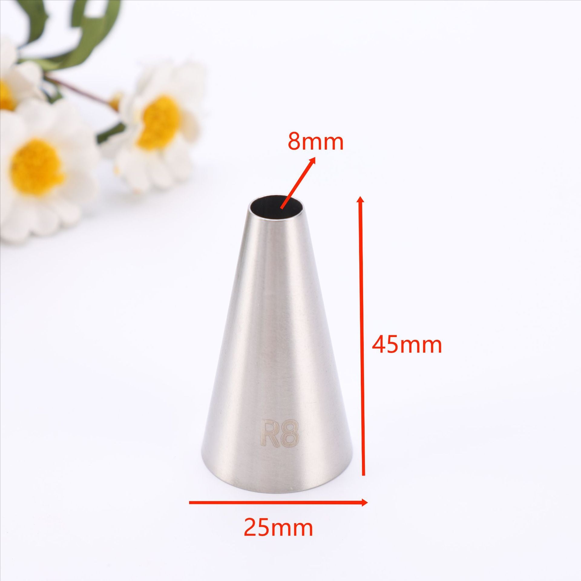 Premium Baking Piping Tip Set - 304 Stainless Steel Icing Nozzles for Buttercream Flowers, Cupcake Decorating & Cookie Designs