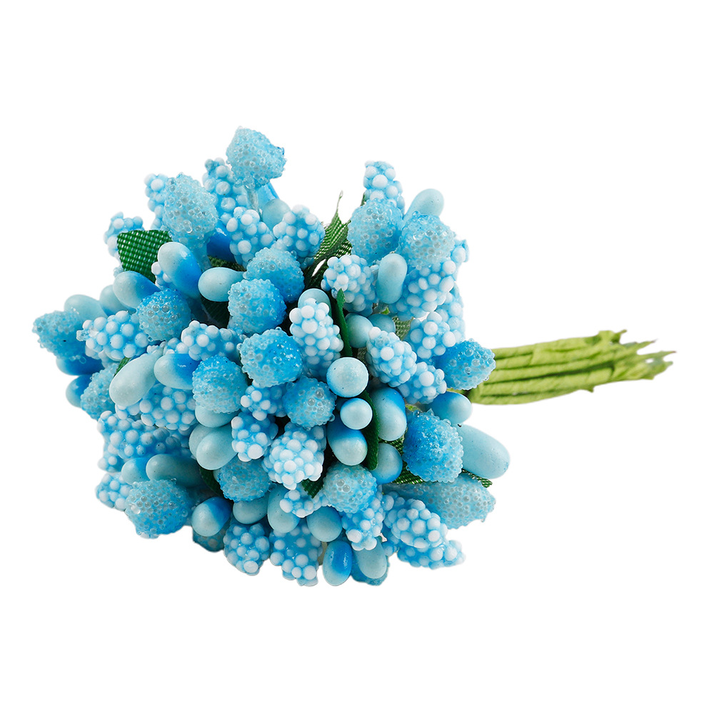 DIY Artificial Flower Stamens: Craft Supplies for Wreath, Corsage, Hair Accessory & Decoration (Foam Beaded Blooms)