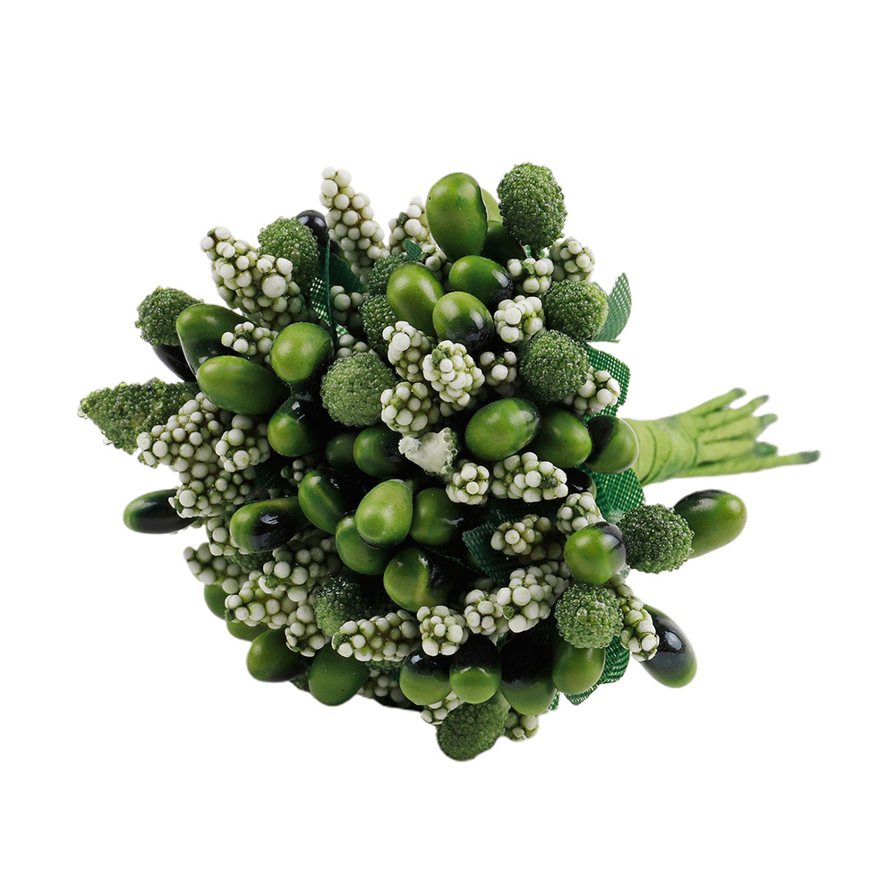 DIY Artificial Flower Stamens: Craft Supplies for Wreath, Corsage, Hair Accessory & Decoration (Foam Beaded Blooms)