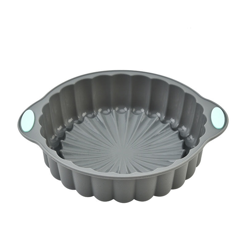 Multi‑Use Silicone Bakeware with Steel Frame | Oven‑Freezer‑Dishwasher Safe Baking Pans, Non‑Stick & Scratch‑Resistant for Healthy Cooking & Party Baking Silicone Baking Set - 9 Cake Molds 