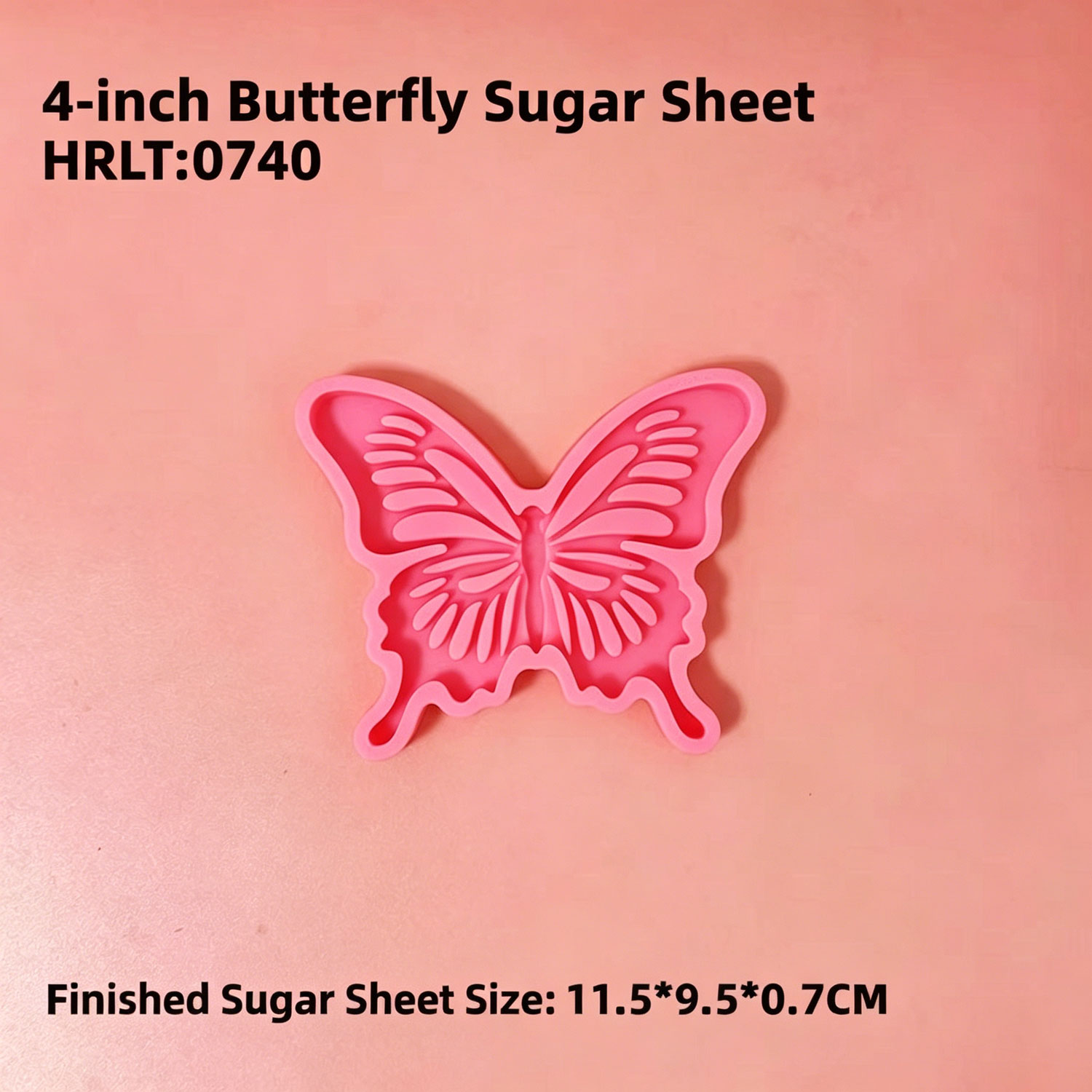 3D Butterfly Silicone Mold Set Sugar Sheet Isomalt Mousse Cake Baking Mold Multiple Sizes Butterfly Shape Dessert Decorating Mould