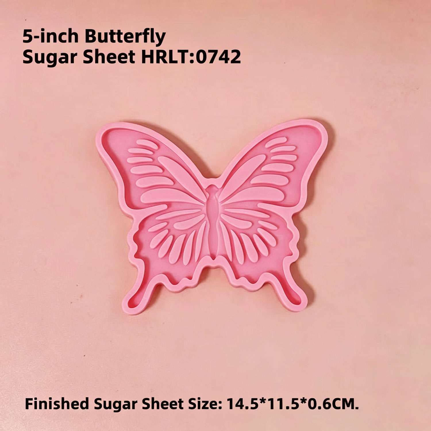 3D Butterfly Silicone Mold Set Sugar Sheet Isomalt Mousse Cake Baking Mold Multiple Sizes Butterfly Shape Dessert Decorating Mould