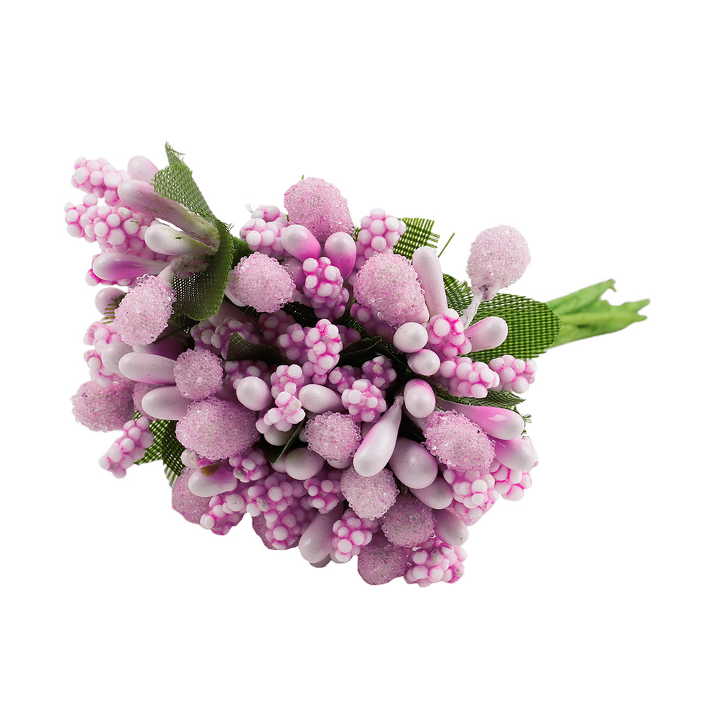 DIY Artificial Flower Stamens: Craft Supplies for Wreath, Corsage, Hair Accessory & Decoration (Foam Beaded Blooms)