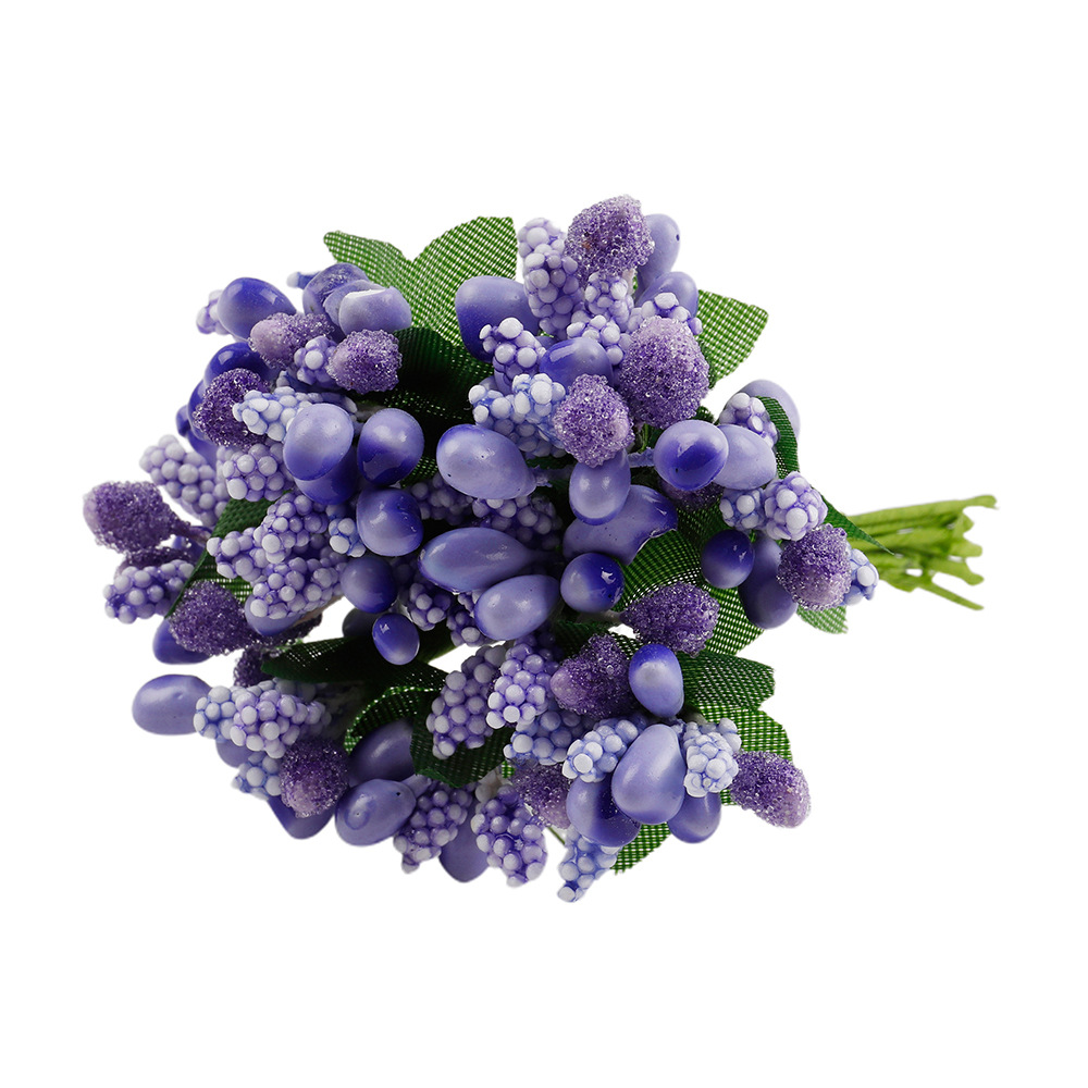 DIY Artificial Flower Stamens: Craft Supplies for Wreath, Corsage, Hair Accessory & Decoration (Foam Beaded Blooms)