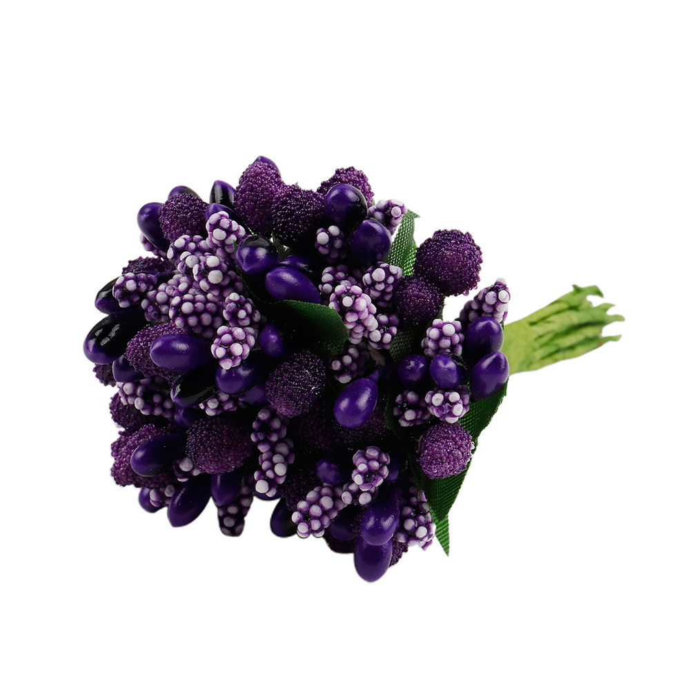 DIY Artificial Flower Stamens: Craft Supplies for Wreath, Corsage, Hair Accessory & Decoration (Foam Beaded Blooms)