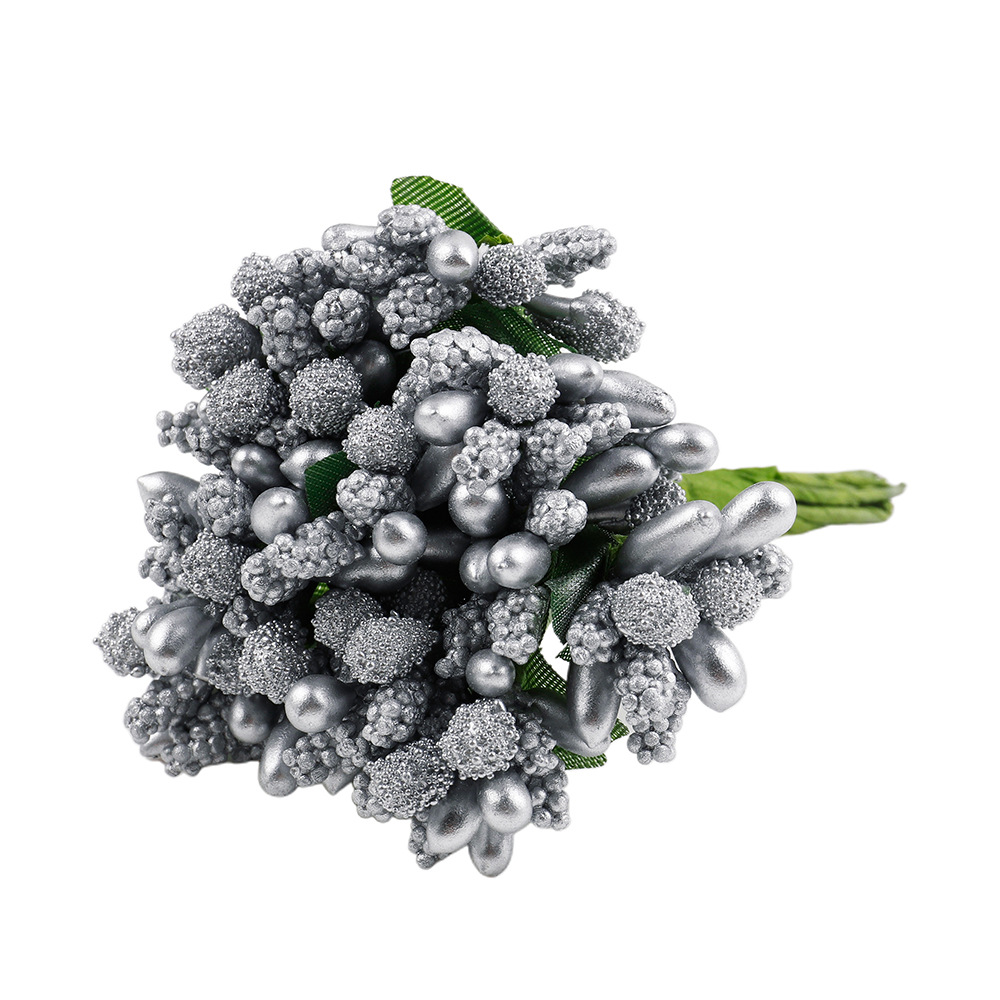 DIY Artificial Flower Stamens: Craft Supplies for Wreath, Corsage, Hair Accessory & Decoration (Foam Beaded Blooms)