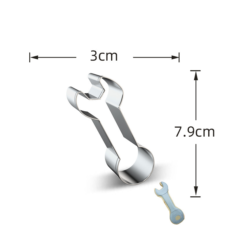 Stainless Steel Cookie Cutters, Kids' Vehicle & Transportation Shapes for Baking & Cake Decorating