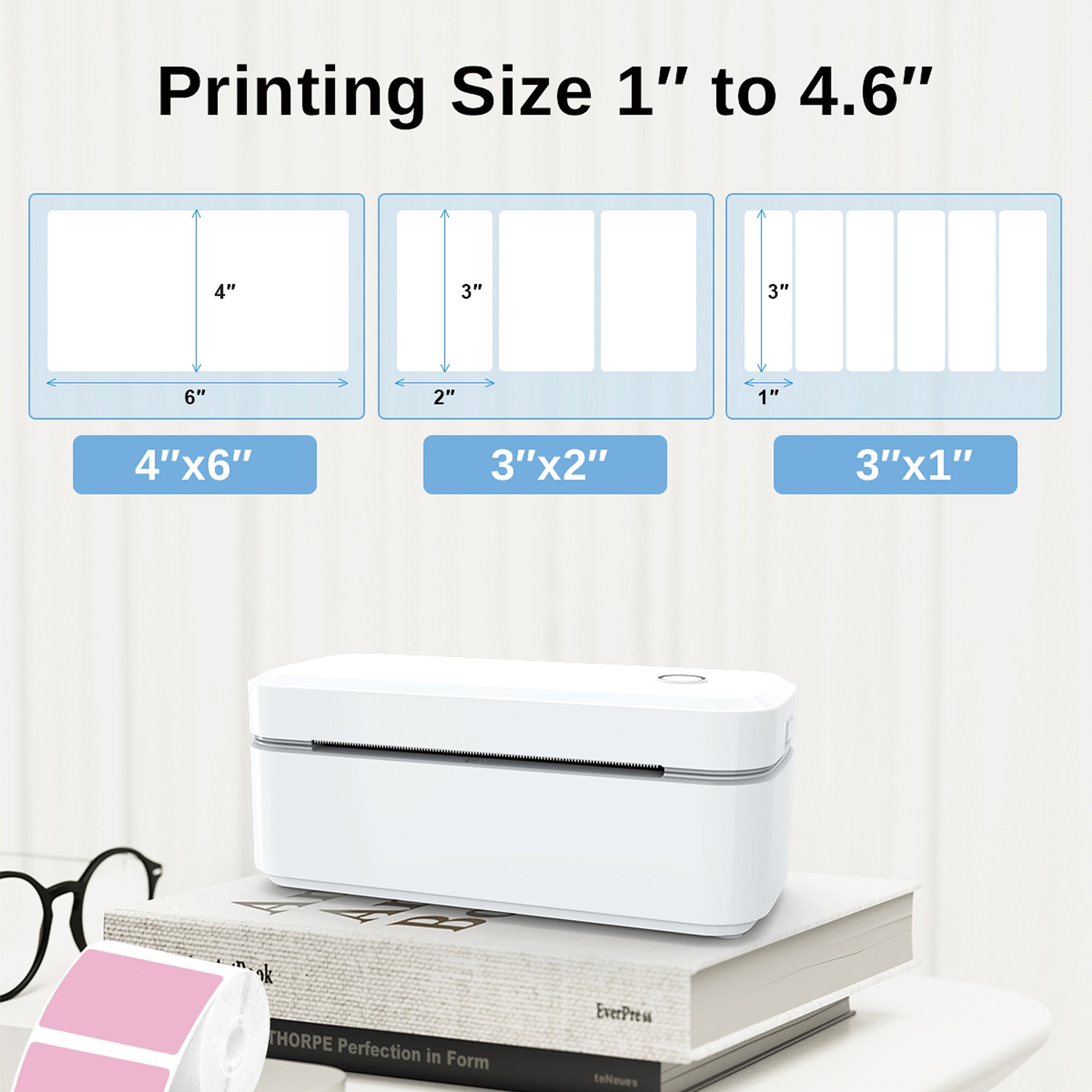X4 Express Multifunction Thermal Label Printer – Thermal Printer for Home, Office & Business, Shipping & Organization Labels