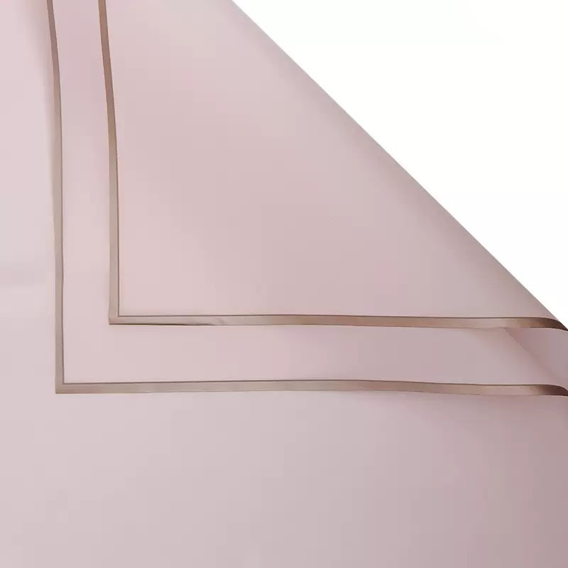 20 Sheets 23 x 23 inch Bouquet Wrapping Paper, Waterproof Flower Wrapping Paper Floral Packing for Wedding Valentines Day Birthday Gift DIY Black