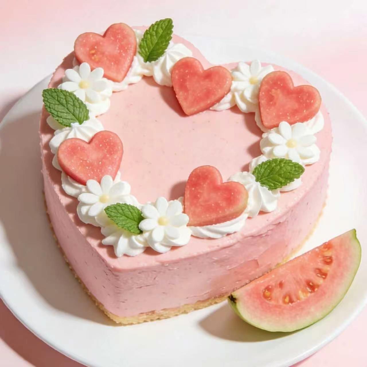 6 Inch Heart Shaped Silicone Cake Pan Non-Stick Food Grade Chiffon Mousse Baking Mold Oven Safe Valentine’s Day Dessert Baking Tool