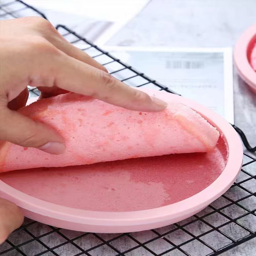 Round Silicone Cake Pan Non-Stick Food Grade Chiffon Mousse Layer Cake Baking Mold for Oven, Available in 4/6/8 Inch Sizes
