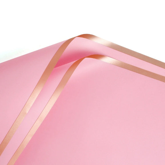 20 Sheets 23 x 23 inch Bouquet Wrapping Paper, Waterproof Flower Wrapping Paper Floral Packing for Wedding Valentines Day Birthday Gift DIY Black